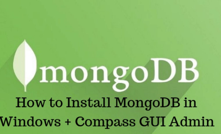 3 Ways To Install MongoDB in Windows + Compass GUI Admin 3 Ways To Install MongoDB in Windows + Compass GUI Admin