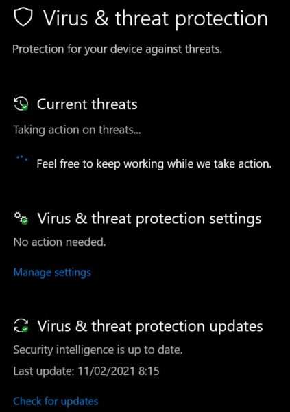 Activate Windows Defender Activate Windows Defender