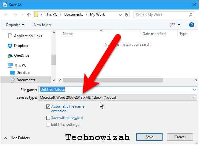 Change Word File Extension Change Word File Extension