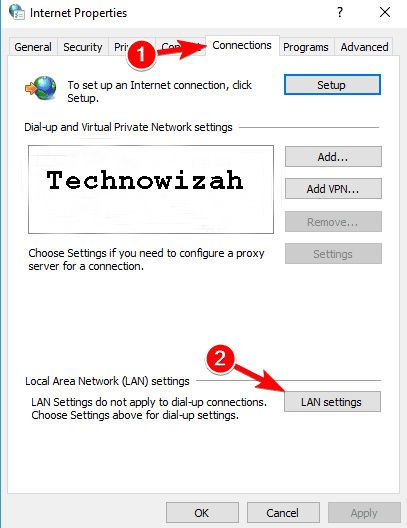 Check Proxy Settings Check Proxy Settings