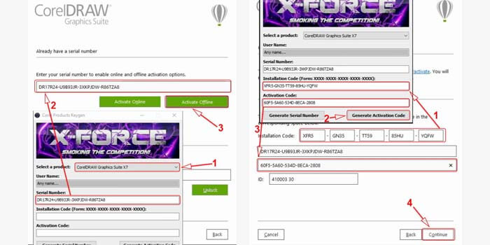 CorelDraw X7 activation CorelDraw X7 activation