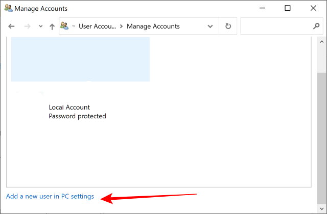 Create a new user 1 Create a new user 1
