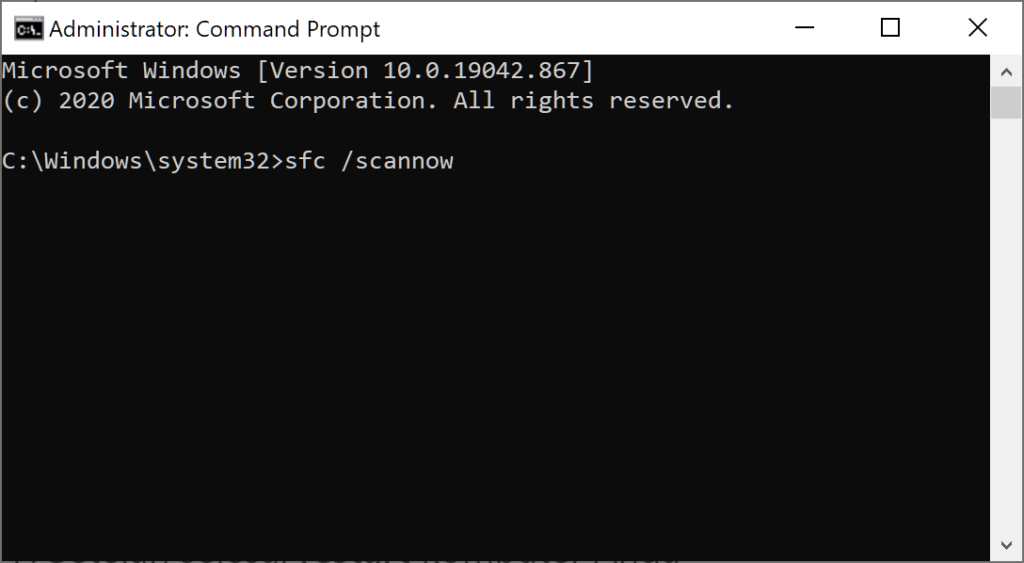 Perform a System Scan with CMD Perform a System Scan with CMD