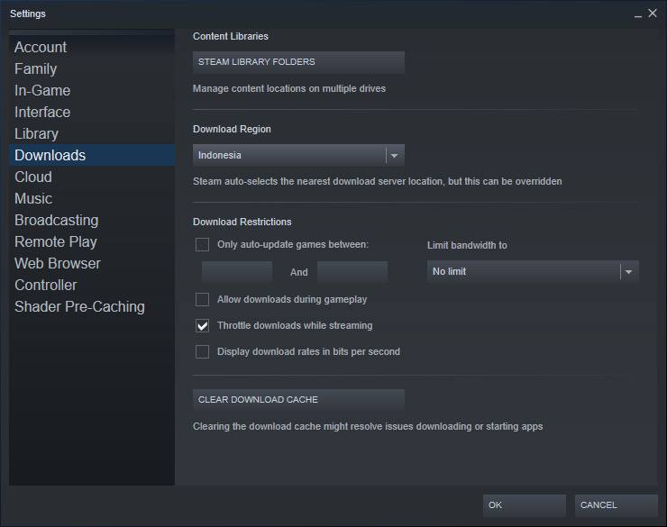 Use Nearest Server Use Nearest Server