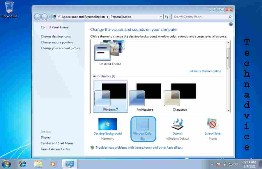 Click Windows Color Click Windows Color