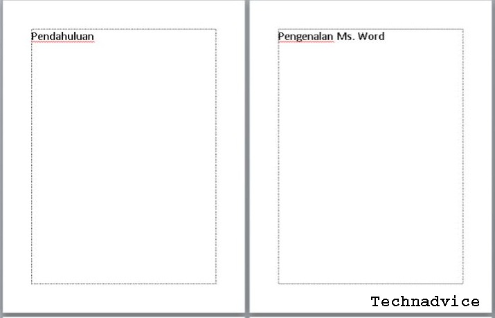 Create Automatic Table of contents