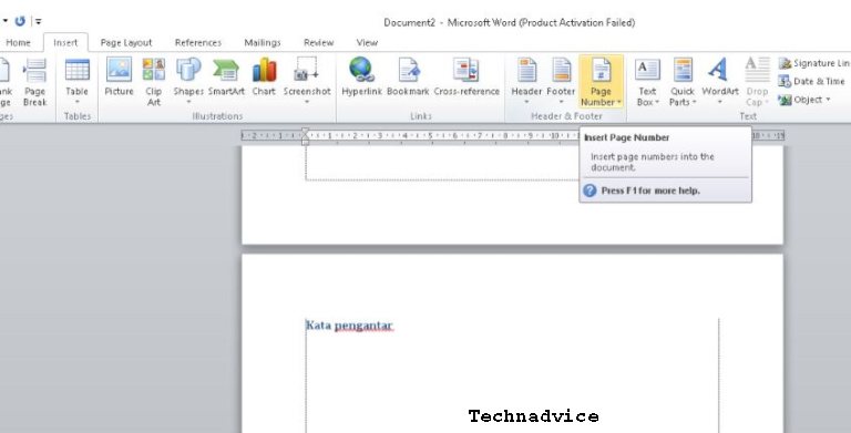 Create Automatic Table of contents