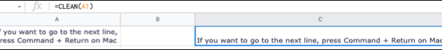 Delete non-printable characters CLEAN Delete non-printable characters CLEAN