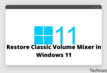 How to Restore Classic Volume Mixer in Windows 11
