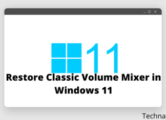 How to Restore Classic Volume Mixer in Windows 11