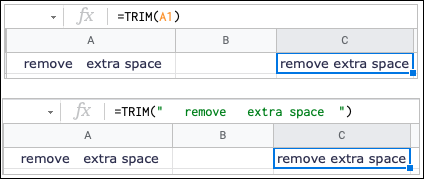 Remove whitespace TRIM Remove whitespace TRIM