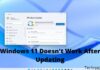 What To Do if Windows 11 Doesn’t Work After Updating 2025 What To Do if Windows 11 Doesn't Work After Updating