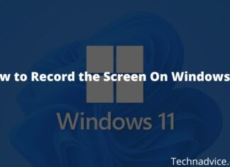 How to Record the Screen On Windows 11