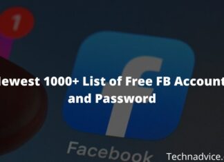 1000+ Newest Free Facebook Accounts and Password