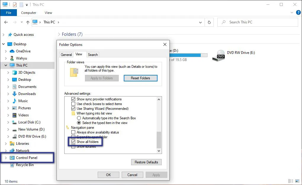Access via Windows Explorer Access via Windows Explorer
