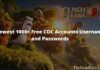 Newest 1000+ Free COC Accounts Username and Passwords