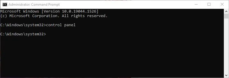 Use Command Prompt Use Command Prompt