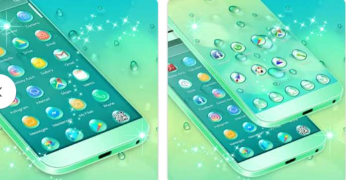 Water Drops Theme