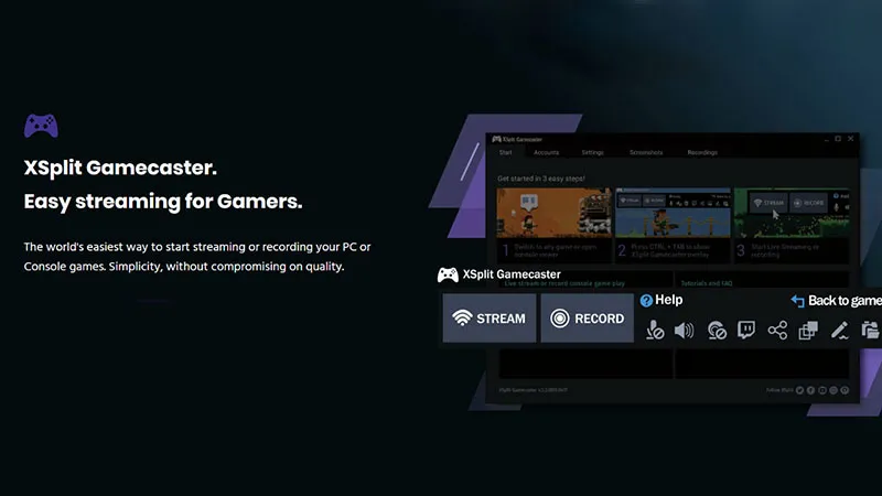 XSplit Gamecaster