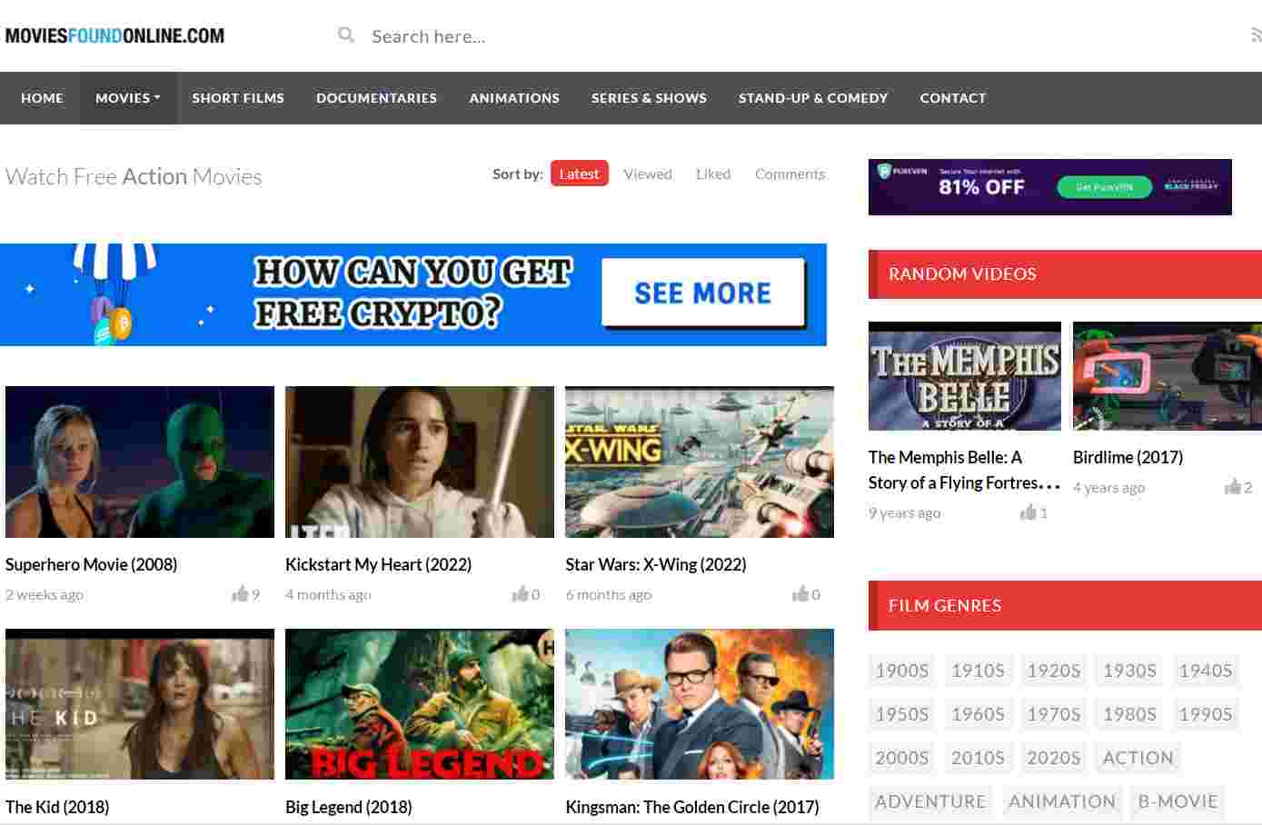moviesfoundonline
