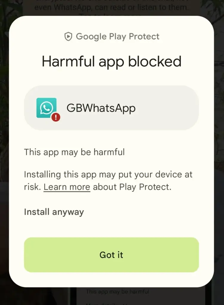GBWhatsApp apk