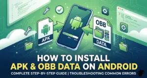 How To Install APK OBB Data File on Android