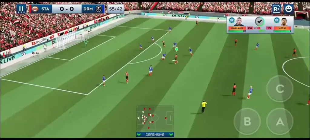 Dream League Soccer 2026 gameplay