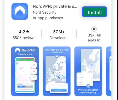 nord vpn for android